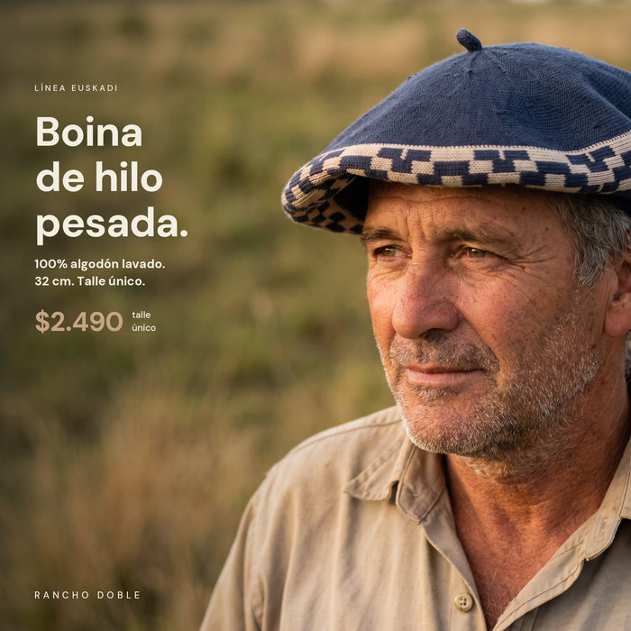 Boina de Hilo Pesada — Línea Euskadi