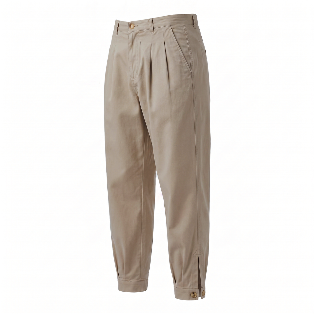 Bombacha de Campo Rancho Doble Beige — tres cuartos