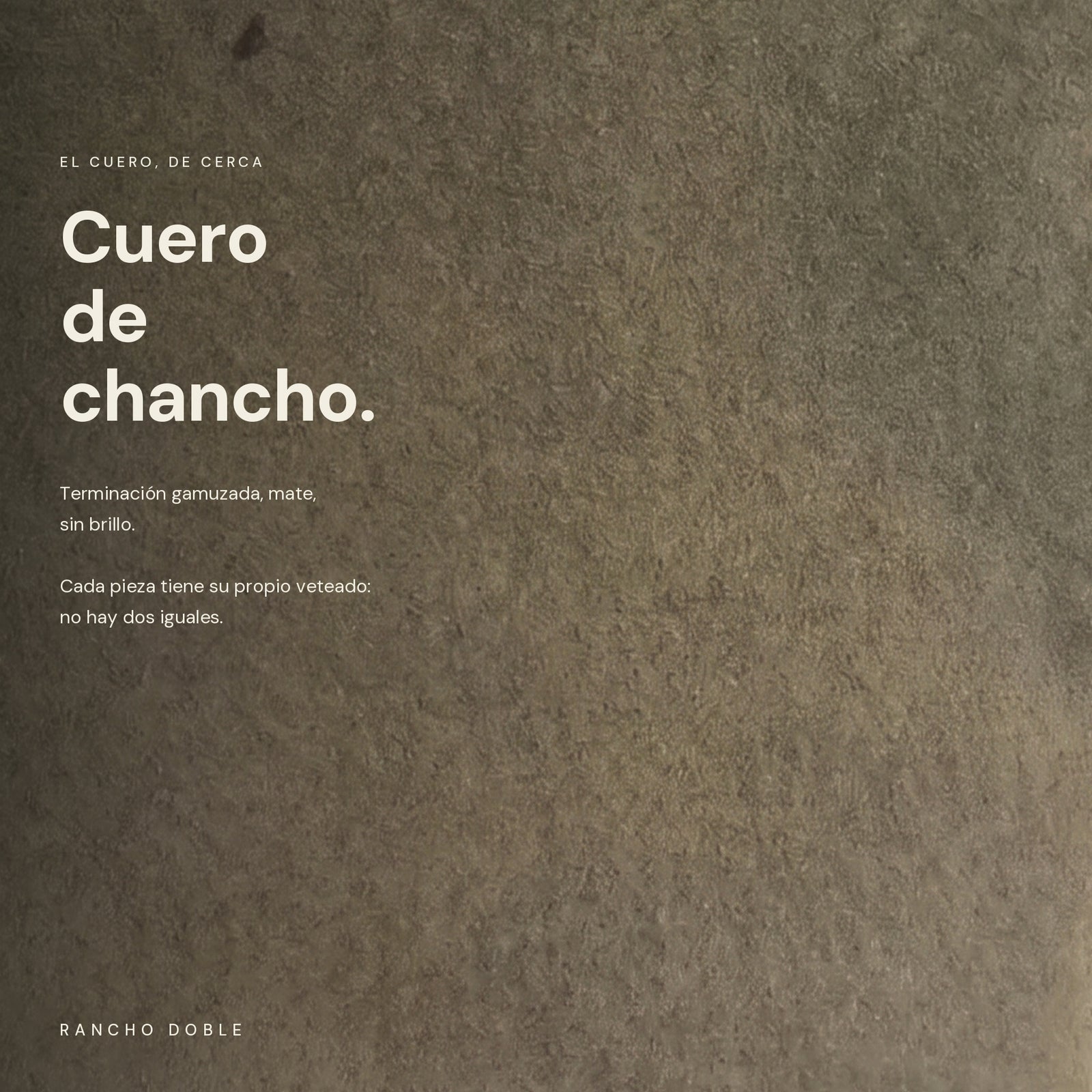 Yerbera Verde — macro del cuero de chancho